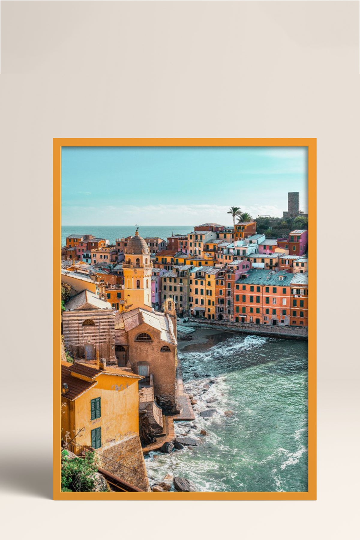 HOMEPACK Ahşap Çerçeveli Tablo Çerçeveli Poster Sanatsal Modern Duvar Dekoru BEK-8201