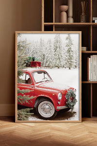 HOMEPACK Ahşap Çerçeveli Tablo Çerçeveli Poster Sanatsal Modern Duvar Dekoru BEK-8204