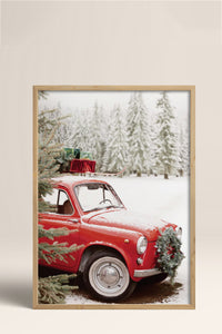 HOMEPACK Ahşap Çerçeveli Tablo Çerçeveli Poster Sanatsal Modern Duvar Dekoru BEK-8204