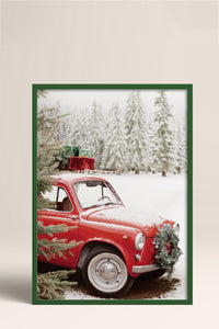 HOMEPACK Ahşap Çerçeveli Tablo Çerçeveli Poster Sanatsal Modern Duvar Dekoru BEK-8204