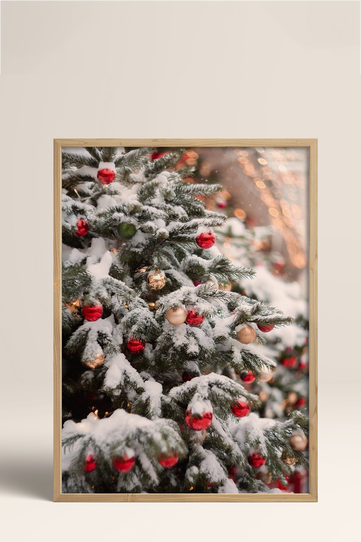 HOMEPACK Ahşap Çerçeveli Tablo Çerçeveli Poster Sanatsal Modern Duvar Dekoru BEK-8205