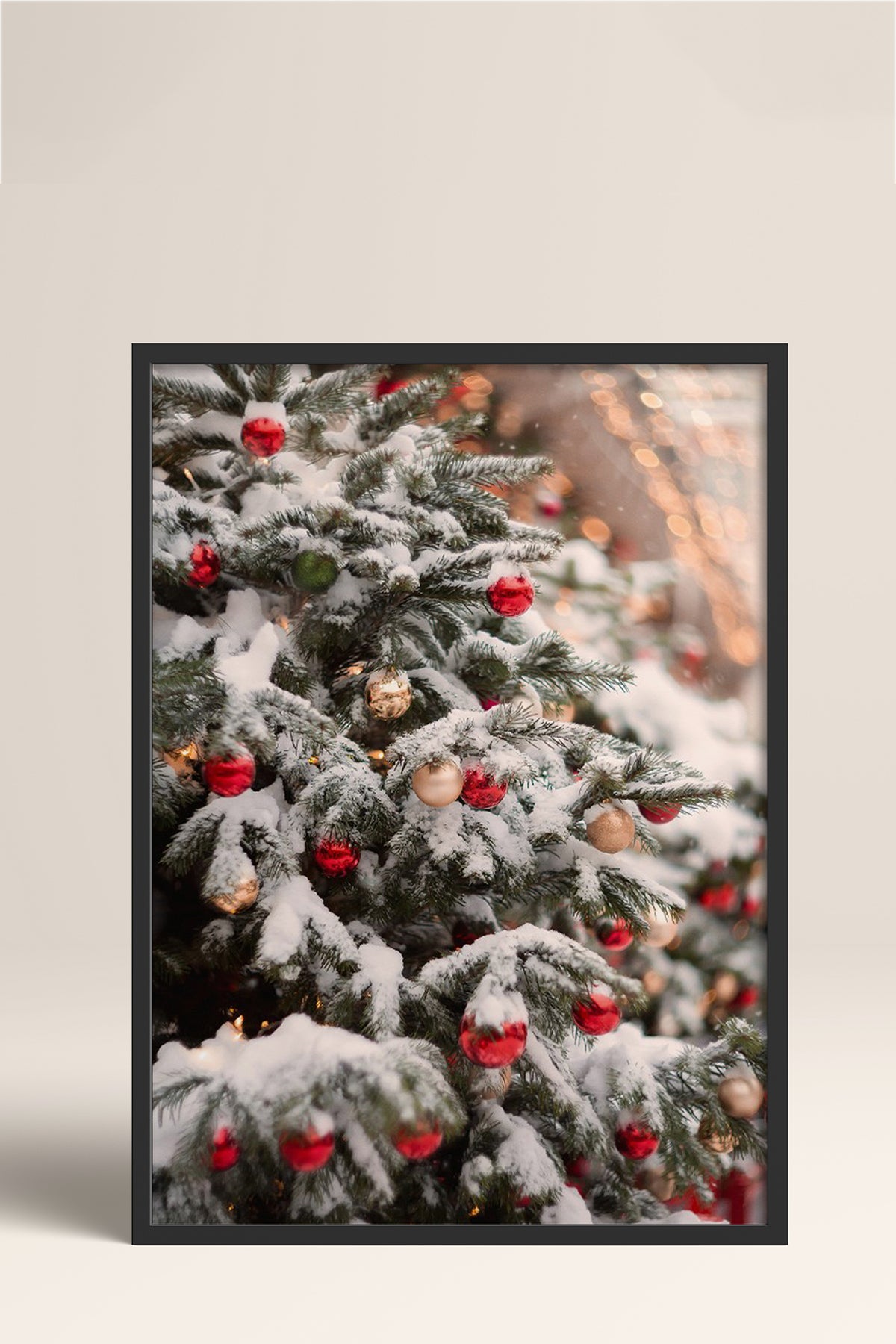HOMEPACK Ahşap Çerçeveli Tablo Çerçeveli Poster Sanatsal Modern Duvar Dekoru BEK-8205