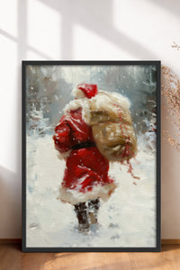HOMEPACK Ahşap Çerçeveli Tablo Çerçeveli Poster Sanatsal Modern Duvar Dekoru BEK-8207