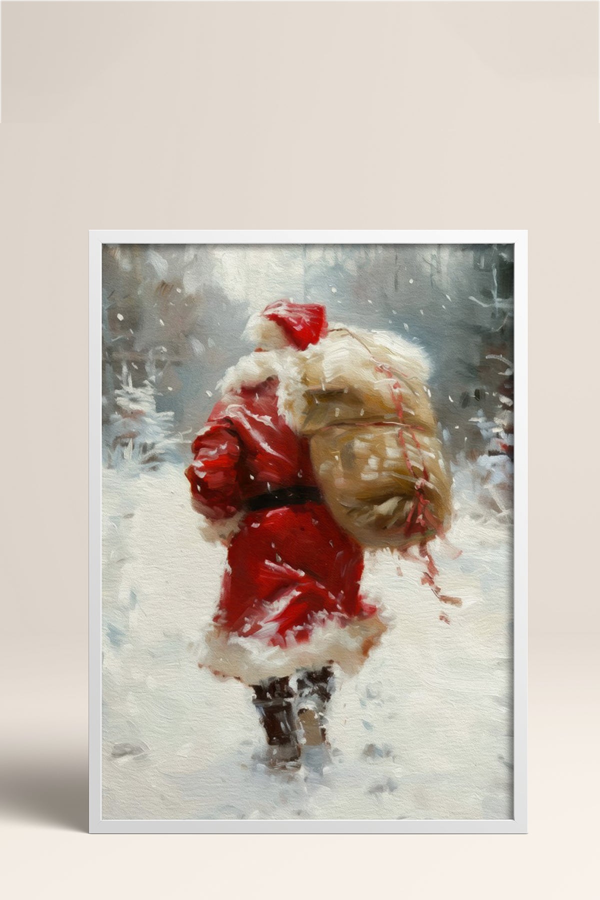 HOMEPACK Ahşap Çerçeveli Tablo Çerçeveli Poster Sanatsal Modern Duvar Dekoru BEK-8207