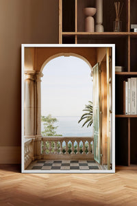HOMEPACK Ahşap Çerçeveli Tablo Çerçeveli Poster Sanatsal Modern Duvar Dekoru BEK-8209