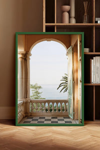 HOMEPACK Ahşap Çerçeveli Tablo Çerçeveli Poster Sanatsal Modern Duvar Dekoru BEK-8209
