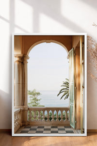 HOMEPACK Ahşap Çerçeveli Tablo Çerçeveli Poster Sanatsal Modern Duvar Dekoru BEK-8209