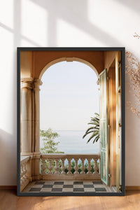 HOMEPACK Ahşap Çerçeveli Tablo Çerçeveli Poster Sanatsal Modern Duvar Dekoru BEK-8209