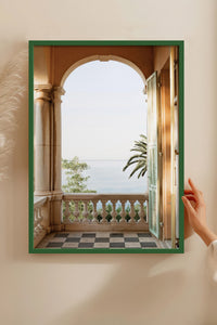 HOMEPACK Ahşap Çerçeveli Tablo Çerçeveli Poster Sanatsal Modern Duvar Dekoru BEK-8209