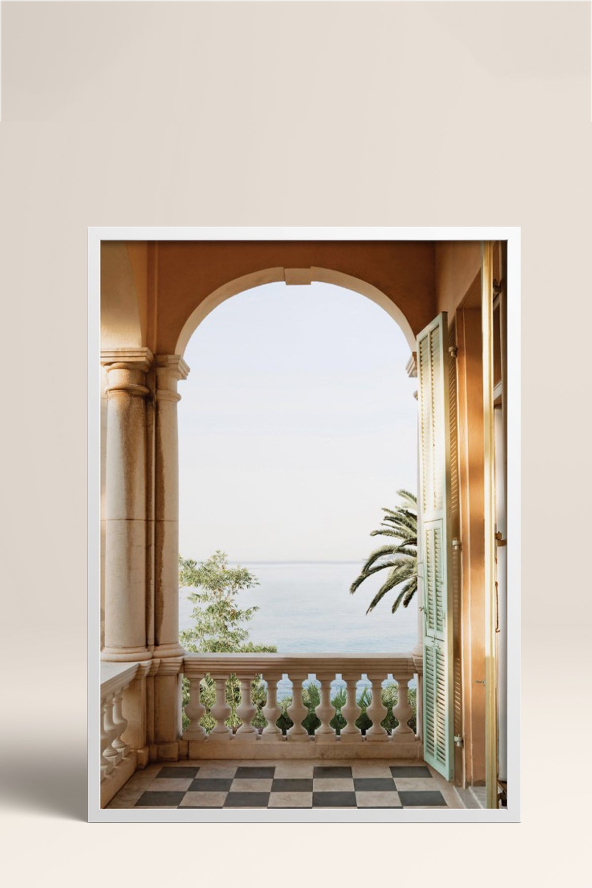 HOMEPACK Ahşap Çerçeveli Tablo Çerçeveli Poster Sanatsal Modern Duvar Dekoru BEK-8209