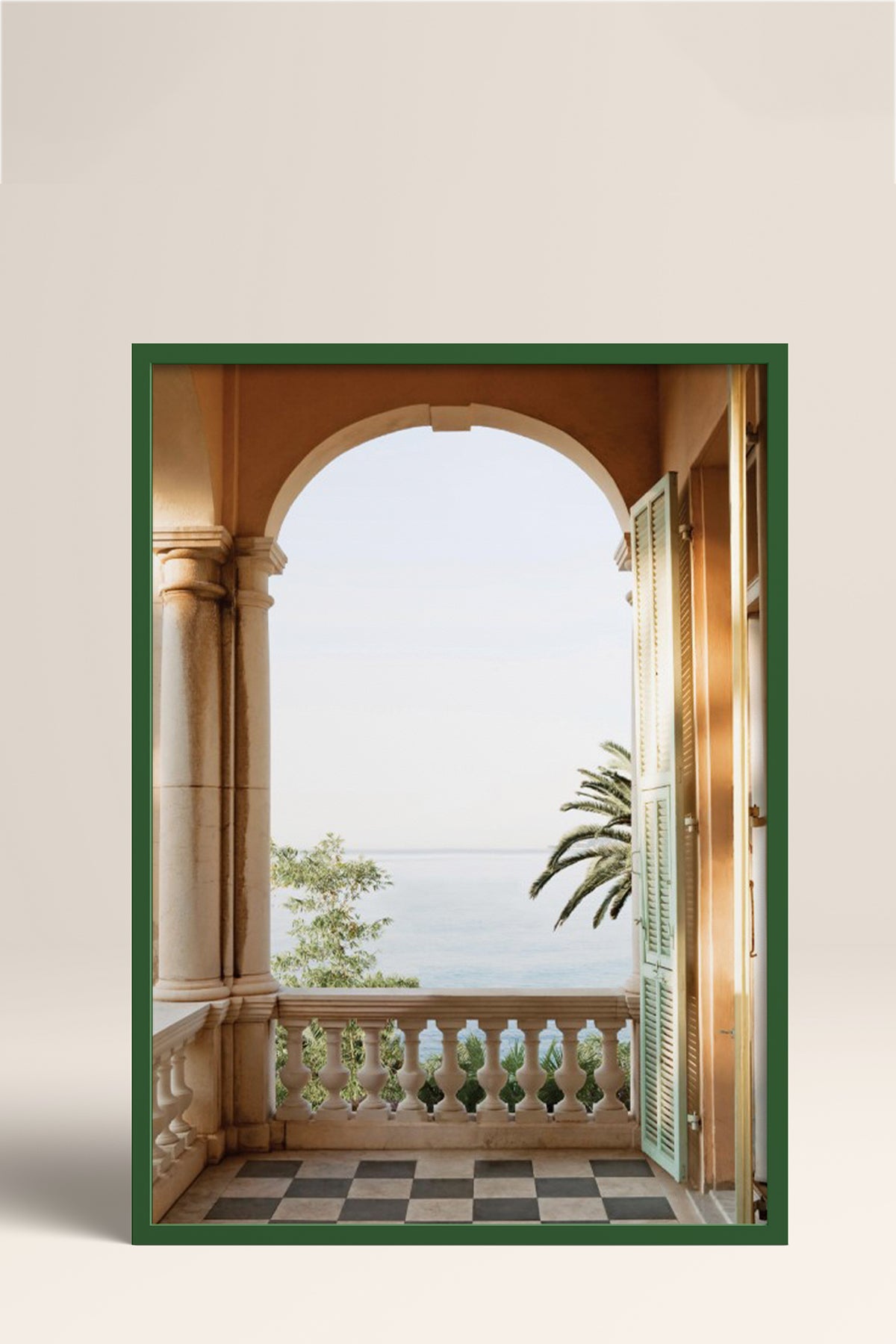 HOMEPACK Ahşap Çerçeveli Tablo Çerçeveli Poster Sanatsal Modern Duvar Dekoru BEK-8209