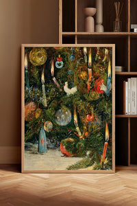 HOMEPACK Ahşap Çerçeveli Tablo Çerçeveli Poster Sanatsal Modern Duvar Dekoru BEK-8210