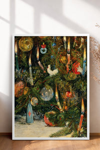 HOMEPACK Ahşap Çerçeveli Tablo Çerçeveli Poster Sanatsal Modern Duvar Dekoru BEK-8210
