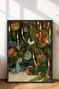 HOMEPACK Ahşap Çerçeveli Tablo Çerçeveli Poster Sanatsal Modern Duvar Dekoru BEK-8210