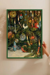 HOMEPACK Ahşap Çerçeveli Tablo Çerçeveli Poster Sanatsal Modern Duvar Dekoru BEK-8210