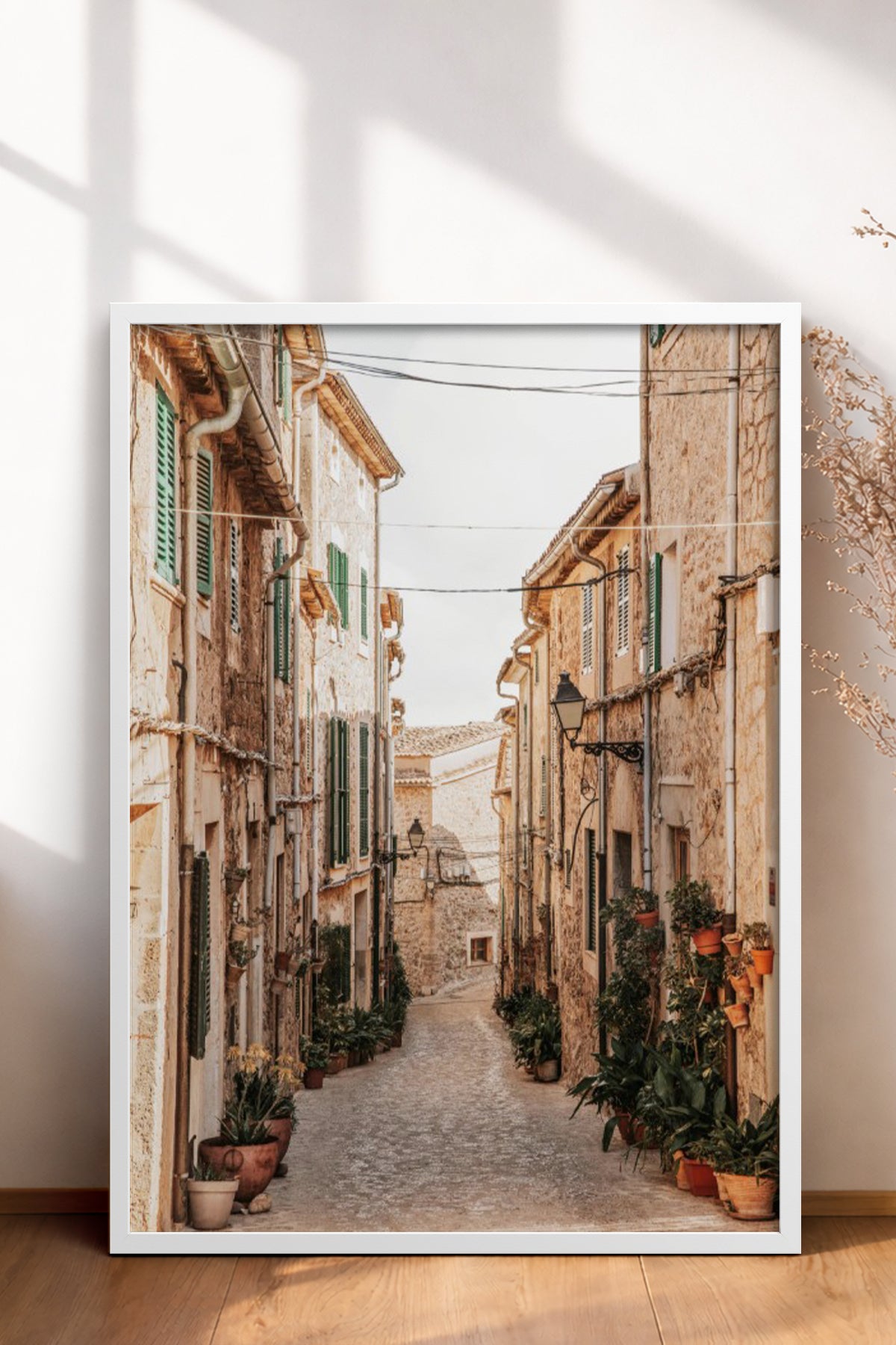 HOMEPACK Ahşap Çerçeveli Tablo Çerçeveli Poster Sanatsal Modern Duvar Dekoru BEK-8211