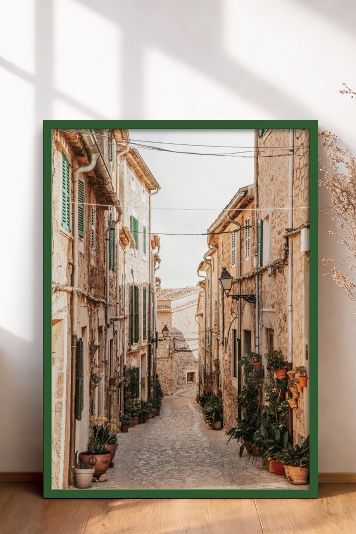 HOMEPACK Ahşap Çerçeveli Tablo Çerçeveli Poster Sanatsal Modern Duvar Dekoru BEK-8211