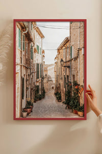 HOMEPACK Ahşap Çerçeveli Tablo Çerçeveli Poster Sanatsal Modern Duvar Dekoru BEK-8211