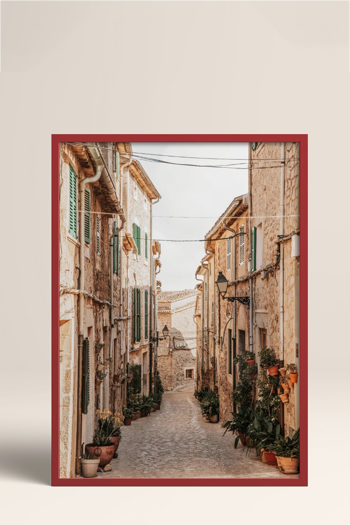 HOMEPACK Ahşap Çerçeveli Tablo Çerçeveli Poster Sanatsal Modern Duvar Dekoru BEK-8211