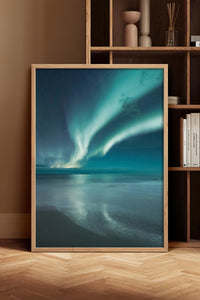 HOMEPACK Ahşap Çerçeveli Tablo Çerçeveli Poster Sanatsal Modern Duvar Dekoru BEK-8212