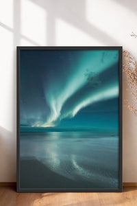 HOMEPACK Ahşap Çerçeveli Tablo Çerçeveli Poster Sanatsal Modern Duvar Dekoru BEK-8212