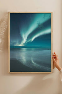 HOMEPACK Ahşap Çerçeveli Tablo Çerçeveli Poster Sanatsal Modern Duvar Dekoru BEK-8212