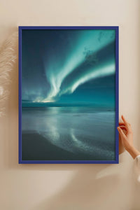 HOMEPACK Ahşap Çerçeveli Tablo Çerçeveli Poster Sanatsal Modern Duvar Dekoru BEK-8212