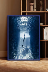HOMEPACK Ahşap Çerçeveli Tablo Çerçeveli Poster Sanatsal Modern Duvar Dekoru BEK-8213