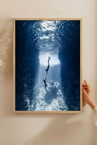 HOMEPACK Ahşap Çerçeveli Tablo Çerçeveli Poster Sanatsal Modern Duvar Dekoru BEK-8213