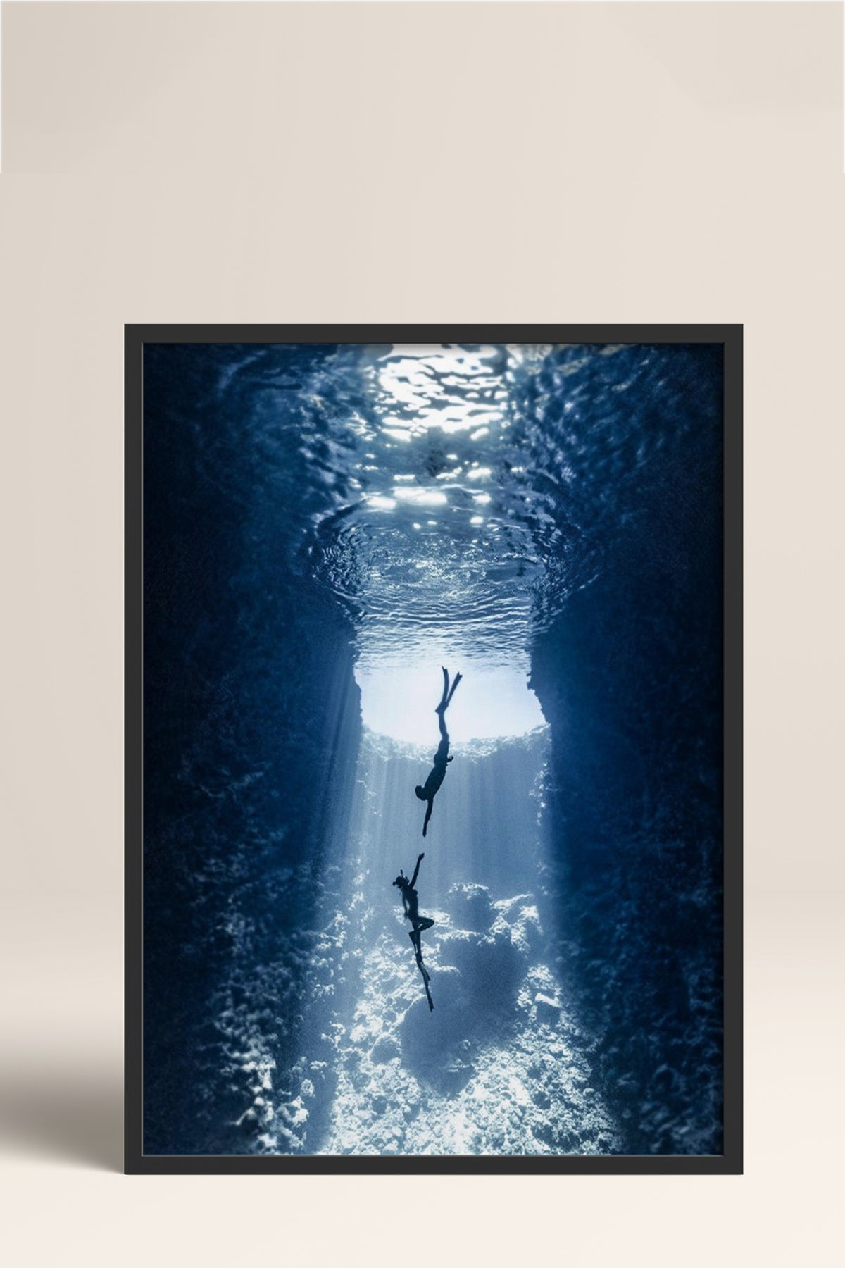 HOMEPACK Ahşap Çerçeveli Tablo Çerçeveli Poster Sanatsal Modern Duvar Dekoru BEK-8213