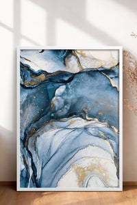 HOMEPACK Ahşap Çerçeveli Tablo Çerçeveli Poster Sanatsal Modern Duvar Dekoru BEK-8214