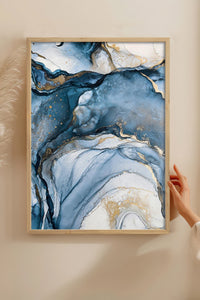 HOMEPACK Ahşap Çerçeveli Tablo Çerçeveli Poster Sanatsal Modern Duvar Dekoru BEK-8214