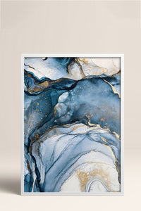 HOMEPACK Ahşap Çerçeveli Tablo Çerçeveli Poster Sanatsal Modern Duvar Dekoru BEK-8214