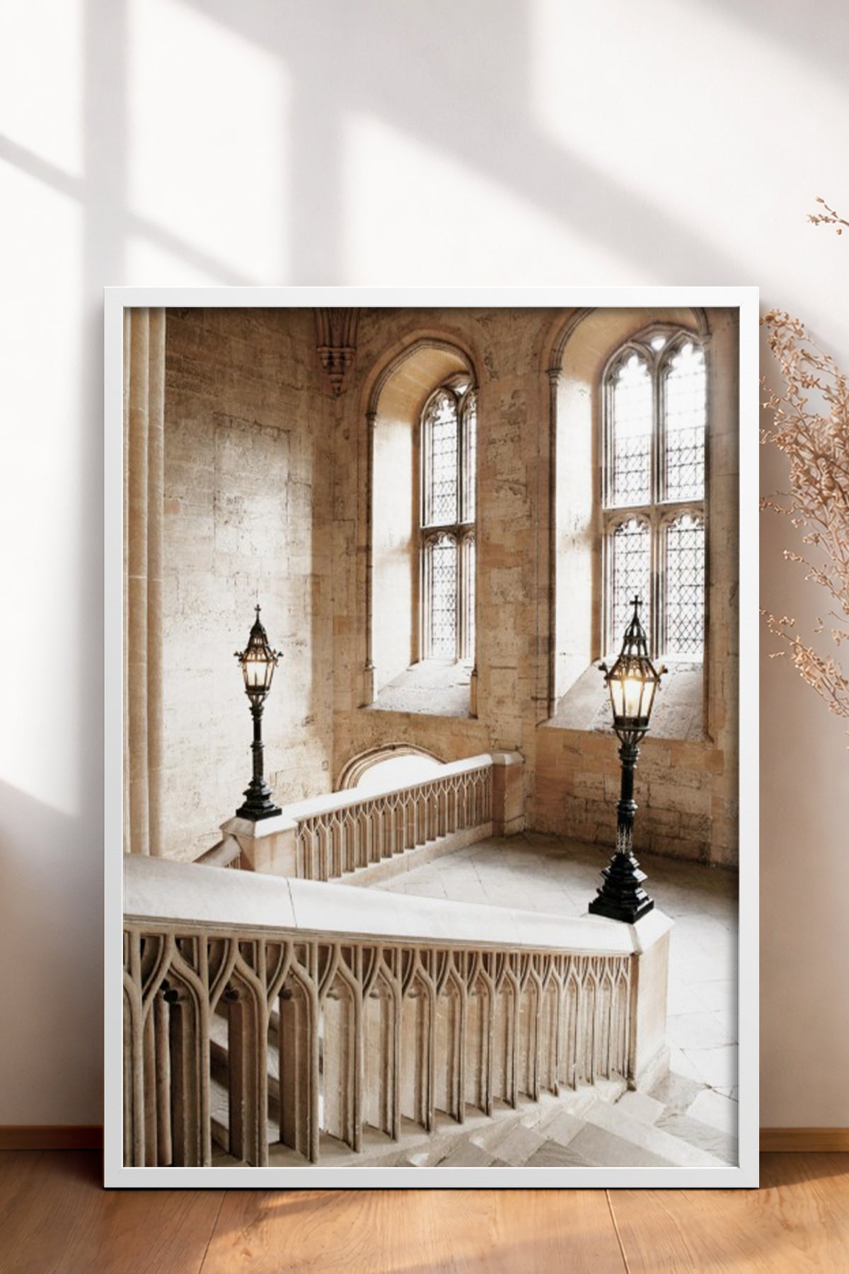 HOMEPACK Ahşap Çerçeveli Tablo Çerçeveli Poster Sanatsal Modern Duvar Dekoru BEK-8215