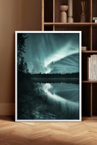HOMEPACK Ahşap Çerçeveli Tablo Çerçeveli Poster Sanatsal Modern Duvar Dekoru BEK-8216