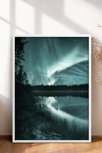 HOMEPACK Ahşap Çerçeveli Tablo Çerçeveli Poster Sanatsal Modern Duvar Dekoru BEK-8216