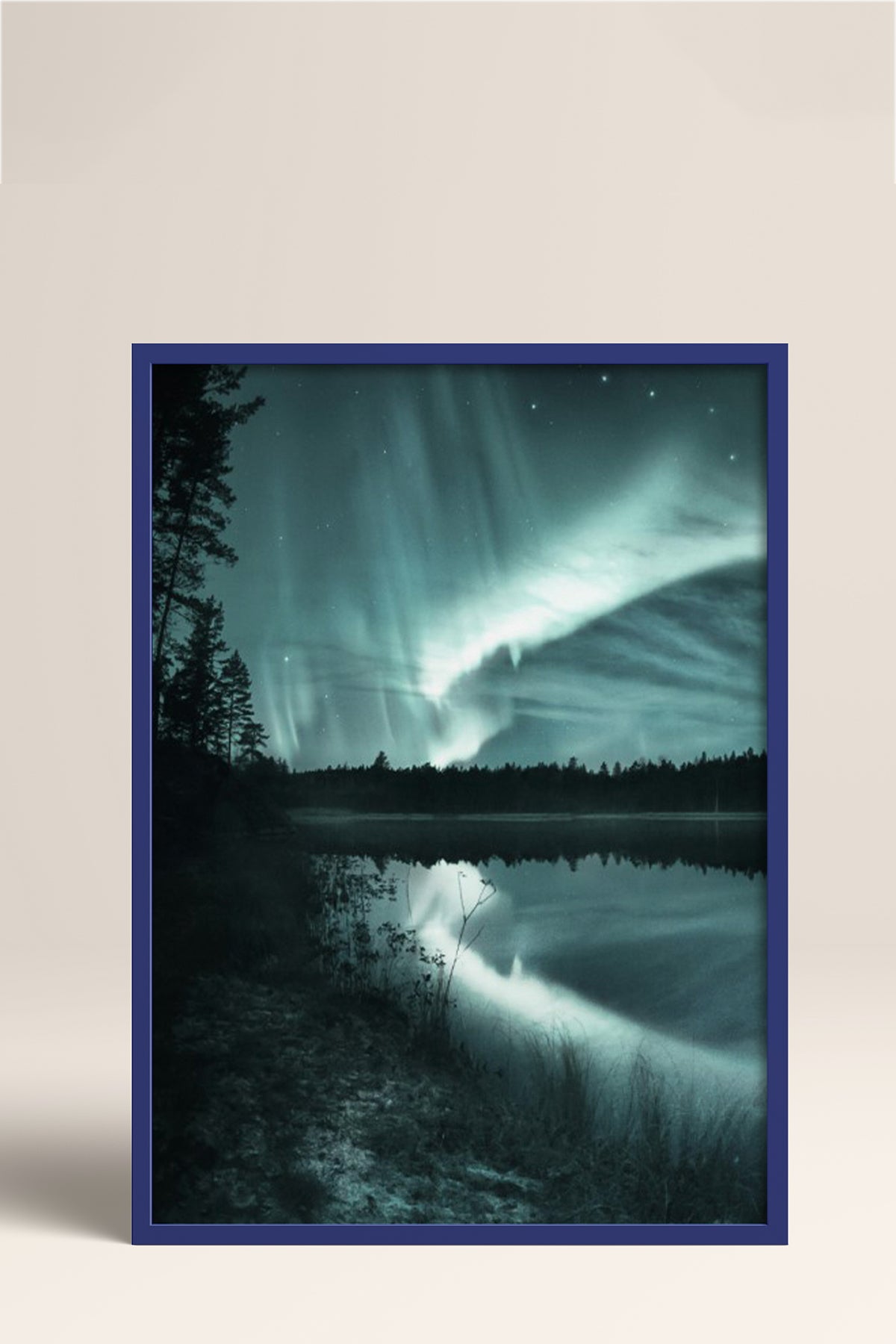 HOMEPACK Ahşap Çerçeveli Tablo Çerçeveli Poster Sanatsal Modern Duvar Dekoru BEK-8216