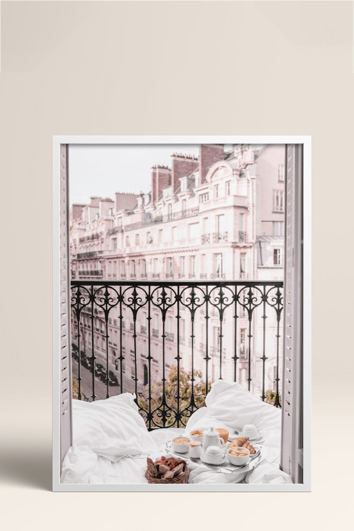 HOMEPACK Ahşap Çerçeveli Tablo Çerçeveli Poster Sanatsal Modern Duvar Dekoru BEK-8217