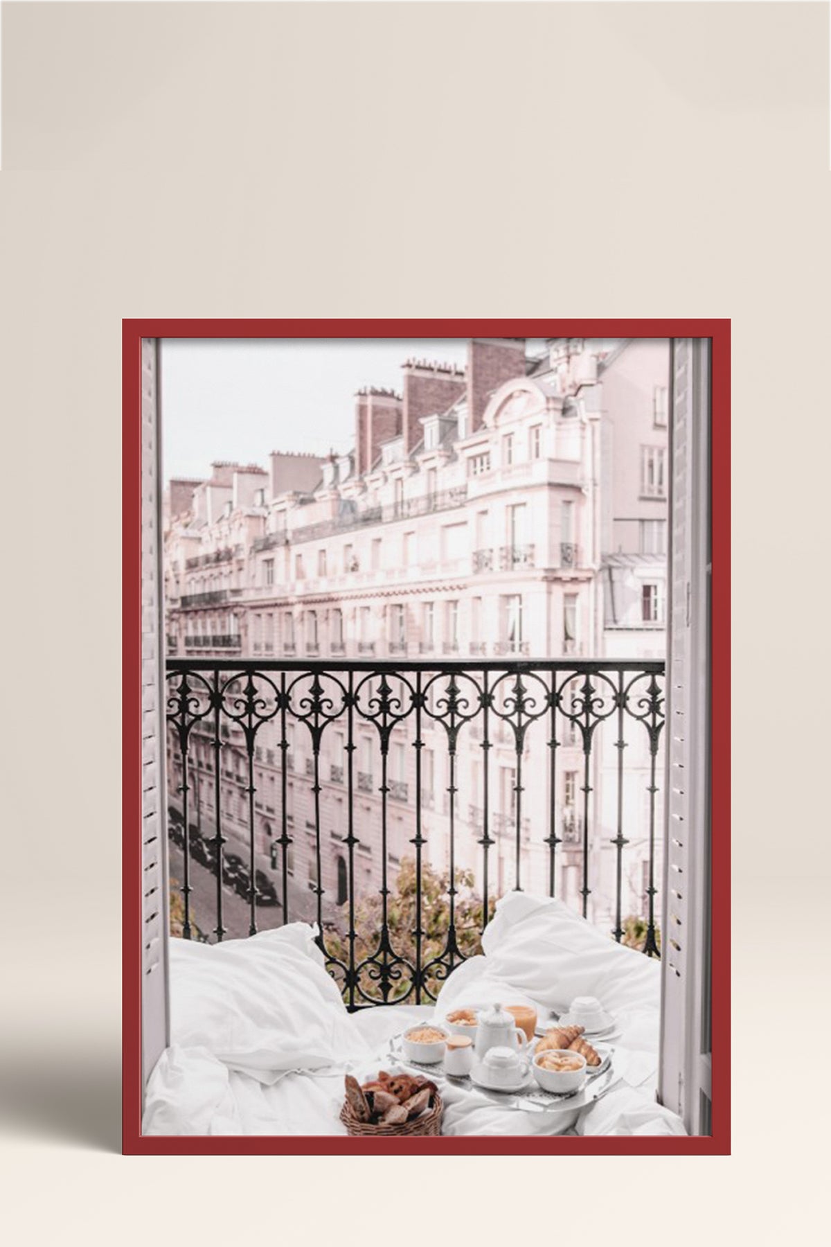 HOMEPACK Ahşap Çerçeveli Tablo Çerçeveli Poster Sanatsal Modern Duvar Dekoru BEK-8217