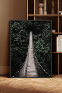 HOMEPACK Ahşap Çerçeveli Tablo Çerçeveli Poster Sanatsal Modern Duvar Dekoru BEK-8218