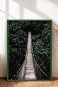 HOMEPACK Ahşap Çerçeveli Tablo Çerçeveli Poster Sanatsal Modern Duvar Dekoru BEK-8218