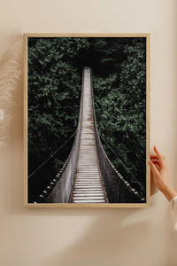HOMEPACK Ahşap Çerçeveli Tablo Çerçeveli Poster Sanatsal Modern Duvar Dekoru BEK-8218