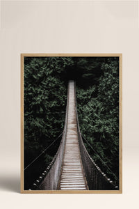 HOMEPACK Ahşap Çerçeveli Tablo Çerçeveli Poster Sanatsal Modern Duvar Dekoru BEK-8218