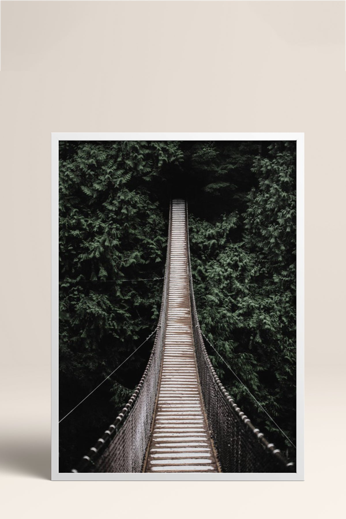 HOMEPACK Ahşap Çerçeveli Tablo Çerçeveli Poster Sanatsal Modern Duvar Dekoru BEK-8218