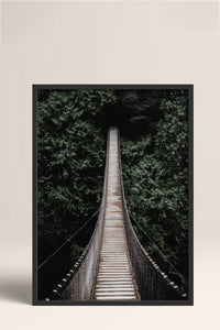 HOMEPACK Ahşap Çerçeveli Tablo Çerçeveli Poster Sanatsal Modern Duvar Dekoru BEK-8218