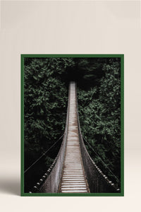 HOMEPACK Ahşap Çerçeveli Tablo Çerçeveli Poster Sanatsal Modern Duvar Dekoru BEK-8218