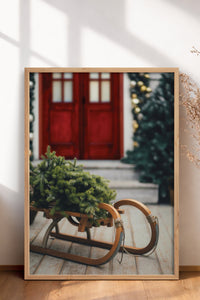 HOMEPACK Ahşap Çerçeveli Tablo Çerçeveli Poster Sanatsal Modern Duvar Dekoru BEK-8222