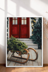 HOMEPACK Ahşap Çerçeveli Tablo Çerçeveli Poster Sanatsal Modern Duvar Dekoru BEK-8222