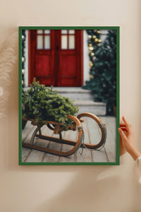 HOMEPACK Ahşap Çerçeveli Tablo Çerçeveli Poster Sanatsal Modern Duvar Dekoru BEK-8222