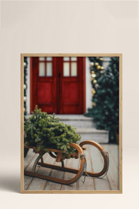 HOMEPACK Ahşap Çerçeveli Tablo Çerçeveli Poster Sanatsal Modern Duvar Dekoru BEK-8222